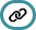 An icon representing a hyperlink