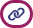 An icon representing a hyperlink